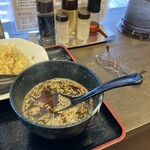 麺屋はる - つけ汁アップ