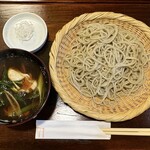 蕎麦カネイ - 牡蠣ざる
