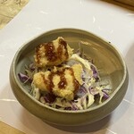 楽座 - お通し。クエだよ。