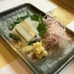 楽座 - 細魚はショーガね。