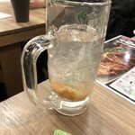 鳥良商店 - 梅干サワー(549円）