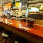 炭火焼 生ラム ジンギスカン だるまや - カウンター