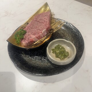 享受高品質國產和牛的奢華體驗◆推薦菜品「沙朗牛排」