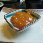 うなぎ亭 友栄 - 珍味三点　ズームアップ