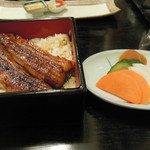 うなぎ亭 友栄 - 上うな重（きも吸・おしんこ付）