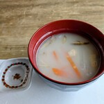 凪晴食堂 - 冬らしく粕汁でした