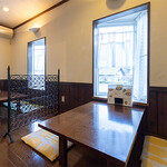 とろ～り卵のオムライス さん太 - 座敷席