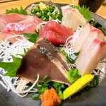 スタンドふじ - 名物魚盛り