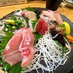 スタンドふじ - 名物魚盛り