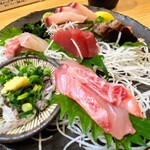 スタンドふじ - 名物魚盛り