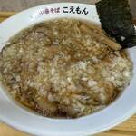 こえもん - チャーシューメン、玉ねぎ増し