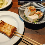 炭火やきとり 武将門 - 厚揚げ