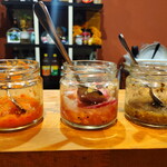 El DORADO MEXICAN BAR&RESTAURANT - サルサソースが３種類