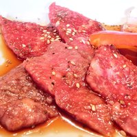 六本木焼肉　Kintan - kintan焼肉セット 1000円 の和牛カルビ、国産豚鶏