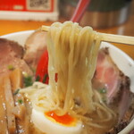 うちのラーメン 我豚 - 我豚チャーシュー麵 B（麺）