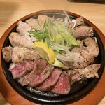 黒豚しゃぶしゃぶと溶岩焼きが 自慢の居酒屋 くろ屋 - 