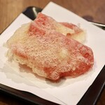 天ぷら酒場 NAKASHO - 紅生姜