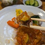 キッチン ブルー グローブ - いただきます