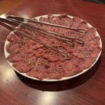 焼肉板門店 - タン（2人前）1,300円