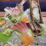 いかの墨 新宿南口店 - さしみの盛り合わせ3人前 