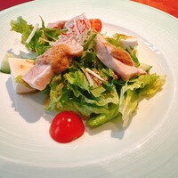 翠陽 - 棒棒鶏と豆腐のサラダ
