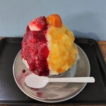 青山商店 - ベリーと金柑かき氷
