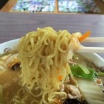 チャンポン、麺持ち上げ