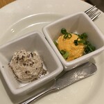 三輪亭 - パンのペースト