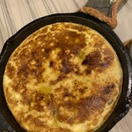 三輪亭 - オムレツ（チーズとポルチーニ茸のシュマーレン）