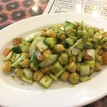 インド料理 パリワル - チャナサラダ(¥540)