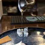 ワイン酒場 GabuLicious - はちみつをたっぷりかけて