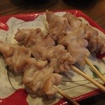 鶏屋國型製作所 - 豚ガツエン(胃のコリコリ皮)：200円/1本