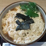 江戸そば マルノ - カニ玉子とじ