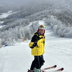 ロッヂいざよい - 国体予選コース山頂です♪かなり滑りました