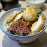 レア天丼 銀座 三よし - ■合盛 ¥2200
