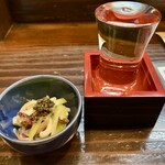 楽食家たちかわ - 突き出しと魔斬(マキリ)