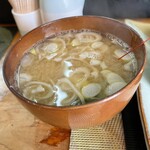 多賀寿司 - エビ汁