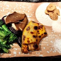 鉄板焼 赤坂 - 焼き野菜