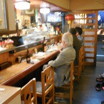 松 - カウンター席