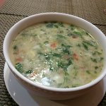 ポンポンマスティ - 特製の野菜スープ（メニューにはなし）