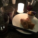 海の別邸ふる川 - 夜食　おいなりさんとホットワイン　食べ飲み放題