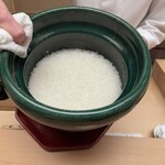 徳ㇵ本也 - 完全無農薬米　虹のきらめき　土鍋ご飯