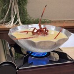 徳ㇵ本也 - 先程の立派な伊勢海老を余すところなく椀物の出汁として