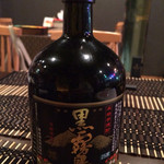 タイ・アヨタヤ・レストラン - Bottleは、黒霧島 2800円。