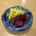 焼肉金金 - ランチ漬物