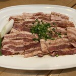 焼肉金金 - 豚バラ（たれ）300g