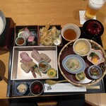 和食 うおまん 都ホテル 京都八条店 - 最初ビール無料