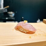 鮨と天ぷら にほんのうみ - 金目鯛はゆず塩