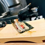 鮨と天ぷら にほんのうみ - 子持ち昆布とまぐろ