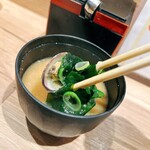 鮨と天ぷら にほんのうみ - あさり入り☆